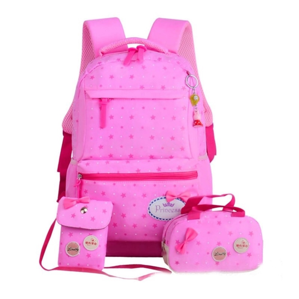 Girl backpacks